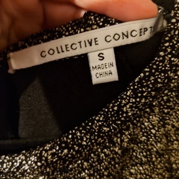 Collective Concepts Glitter Dress - Picture 4 of 5